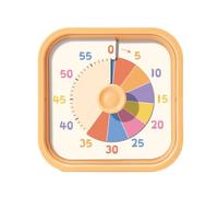 Visual Timer For Kids - 60 Minute Countdown, Silent Battery
