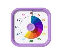 Visual Timer For Kids - Silent Countdown clocĸ | Rainbow Disk Design