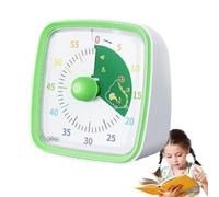 Visual Timer Kids - Cuenta Regresiva Silenciosa para Oficina, Temporizador Educativo Portátil | Temporizador De Enseñanza De 60 Minutos En Aula, Reloj De Gestión De Temporizador Con Patrón Arco en