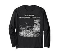 VISUALIZA COLAPSO Industrial Diseño Divertido Manga Larga