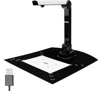 Visualizer para enseñar la cámara del documento del escáner 10MP HD A4 Formato Escáneres para computadoras portátiles PC Portable USB DOC Cam Photo Scanner en línea Capacitación con OCR, escaneo Snap,