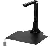 Visualizer para enseñar la cámara del documento del escáner USB 10MP HD A4 Formato Escáneres para computadoras portátiles PC Portable Doc Photo Scanner Taponer en línea con OCR, escaneo Snap, escaneo