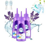 Visulong - Limpiador de manchas persistente de 120 ml, removedor de manchas de lavandería con enzima activa, removedor de manchas simétrica, limpiador de manchas difíciles, removedor de manchas de