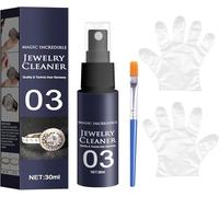 Visulong - Spray limpiador de joyas, limpiador de joyas 03, limpiador mágico increíble de joyas 03, spray de limpieza rápida de joyas, limpiador de joyas Visulong 03, limpiador de joyas 03 para todas
