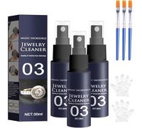 Visulong - Spray limpiador de joyas, limpiador de joyas 03, limpiador mágico increíble de joyas 03, spray de limpieza rápida de joyas, limpiador de joyas Visulong 03, limpiador de joyas 03 para todas