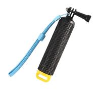 Visxcnu 1 Pieza Empuñadura Flotante Amarillo, Mango Impermeable para Cámara de Acción Palo Selfie Flotando para Buceo, Accesorios para GoPro Hero y Cámaras Deportivas