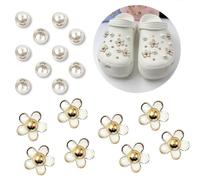 Visxcnu 18 piezas zapatos de crocs, colgantes para zapatos, colgantes para zuecos, decoración de zuecos para niñas, mujeres, niños, fiesta de cumpleaños, regalo, adornos, botones