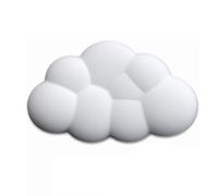 Visxcnu 1pc de reposamuñecas para Mouse,reposamuñecas Mouse en la Nube,Soporte muñeca para Mouse con Asiento Inferior Antideslizante,Adecuado para computadora de Escritorio, computadora portátil