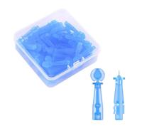 Visxcnu 50 Piezas Aguja para Eliminar el acné, ABS Herramienta para Eliminar Puntos Negros Extractor de Comedones Herramienta para Eliminar Imperfecciones Herramienta Desechable