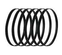 Visxcnu 6 Pcs Cinta Deportiva Pelo, Cinta Pelo Niño Hombre Mujer Deporte Diadema Deportiva Elásticas Antideslizante Cinta Pelo Antideslizantes, Cinta Sudor Cabeza de Mujer y Hombre para Yoga, Fitness