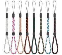 Visxcnu Cordón correa muñeca de mano,orreas de Muñeca Cámara Cordón de mano con correa para la muñeca Lanyard Finger Strap para Todo 8Pcs correas de muñeca Celulares unidad flash USB Mp3 Mp4