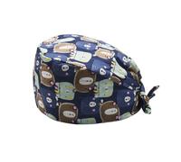 Visxcnu Gorro de Trabajo Quirúrgico, Algodón Ajustable para Belleza, Unisex Turbante Con Banda de Sudor para Hombres y Mujeres