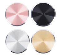 Visxcnu Láminas Metálicas,Magnético DelgadaMetálicas Teléfono móvil Láminas magnético Magnética Placa Metalica Muy Finas Reemplazo Placas Metal con 3M Adhesivo para Soporte Movil Coche Magnético