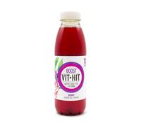 VIT HIT BOOST | Bayas de verano con Jengibre | Bebida Vitaminada con base de zumo y té Rooibos | Bebida sin calorías | Botella de 500 ml (Paquete de 6)