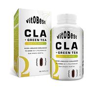 vit.O.Best Ácido Linoléico Conjugado - CLA + GREEN TEA 70 Perlas - Aumenta el tono muscular - Vitobest