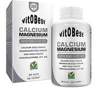 Vit.O.Best Calcio Magnesio Vit D3 60 Caps 60 Capsulas 300 g