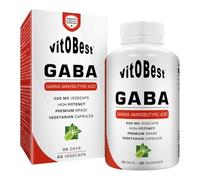 VIT.O.BEST GABA 500 MG - 60 Vcaps.(ácido Gamma-aminobutírico) - Suplementos Alimentación y Suplementos Deportivos, 8436540530547