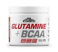 GLUTAMINE + BCAA - Suplementos Alimentación y Suplementos Deportivos - Vitobest (Cola, 200g)