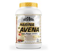 Harina de Avena Sabores Variados - Suplementos Alimentación y Suplementos Deportivos - Vitobest ((Tarta de Queso (Cheese Cake), 2 Kg)