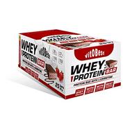 WHEY PROTEIN BAR 35 g FRESA (25 Uds.) - Suplementos Alimentación y Suplementos Deportivos - Vitobest