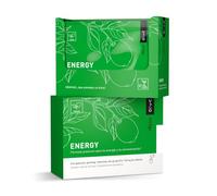Vit2go Energy - Bebida Energética en Sobres con Guaraná | 124 mg de Cafeína, Taurina y L-Tirosina | Vitaminas B, Magnesio y Zinc | Energía y Rendimiento Mental | Sin Azúcar | 10 Sobres