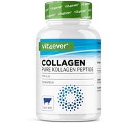vit4ever Colágeno - 300 Cápsulas - 4500 mg de Colágeno Hidrolizado | Tipo 1 y 3 - Tamaño Molecular de 2,0 kDa - 100% Péptidos Puros de Colágeno Bovino Hidrolizado - Bioactivo