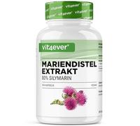 vit4ever Extracto de Cardo Mariano - 365 Cápsulas - 500 mg - 80% Silimarina