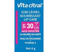 Vita Citral Cuidado Labial Nutritivo SPF30 4 g