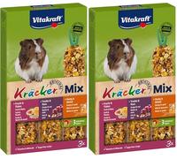 Vita Fuerza Kräcker Trio Mix 2 x Paquete de 6 cobaya