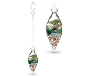Vita Juwel Gemstone Infused Forever Young Vial - Lead-Free Bohemian Glass - Energized Living Water