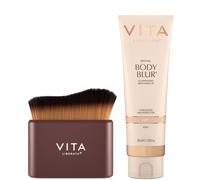 Vita Liberata Body Blur & Body Tanning Brush Bundle (Various Shades) - Light