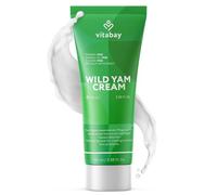 Vitabay Crema Wild Yams 100 ml - absorción rápida - sin hormonas sintéticas | crema facial y corporal con 80% de extracto de ñame silvestre - 64% diosgenina - 100% libre de nanopartículas