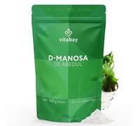 Vitabay D-Mannosa en Polvo de Abedul 100 g - Vegano y Probado en Laboratorio en Alemania - 2 g por Dosis Diaria - Suplemento Natural de D-Manosa en Polvo