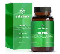 Vitabay Hierro Cápsulas alta dosis - 120 cápsulas veganas