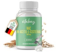 Vitabay NAC 600 mg alta dosificación - 120 cápsulas veganas