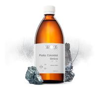 Vitabay Plata Coloidal 100 ppm - 500 ml Agua de Plata Coloidal - Pureza 99,99% - Plata Coloidal Altamente Concentrada - Plata Coloidal Agua de Plata Colloidal Silver Probada en Laboratorio
