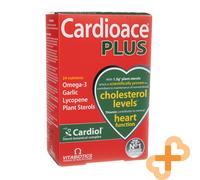 Vitabiotics Cardioace Plus 60 Tapas Colesterol Niveles Corazón Suplemento Salud