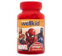 Vitabiotics Marvel Omega 3 y vitamina D, gelatinas blandas, 174 g, 50 unidades