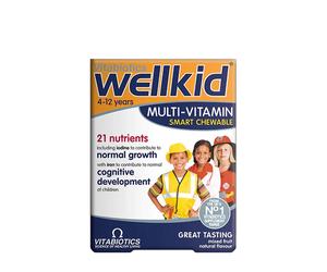 Vitabiotics - Tabletas masticables Wellkid de Vitabiotics (30 tabletas)