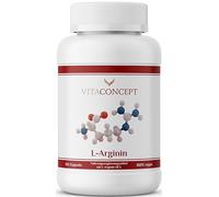 Vitaconcept I L-arginina I 365 cápsulas de alta dosis I 1000 mg por cápsula I solo 3 cápsulas diarias I 98,7% de L-arginina pura I Probado en laboratorio, vegano y fabricado en Alemania
