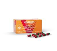 Vitacrecil Complex Forte 60 cápsulas, [Nueva Fórmula] [Vigor, Protección y Crecimiento de cabellos y Uñas] [Suplemento Nutricional]