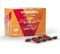 VITACRECIL COMPLEX FORTE NUTRICIÓN DE CABELLO Y UÑAS 90 CÁPSULAS