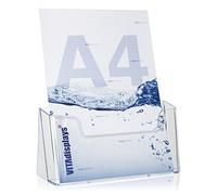 VITAdisplays - Soporte para folletos (DIN A4), transparente