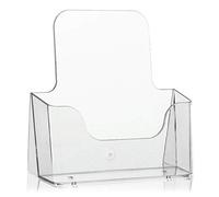 VITAdisplays - Soporte para folletos o folletos (DIN A5), transparente