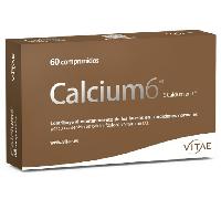 Vitae Calcium6 Calcio Alta Absorción y Vitamina D3 60 Comprimidos