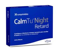 Vitae CalmTu Night Retard – Melatonina 1,95 mg – Sin somnolencia residual – 30 comprimidos