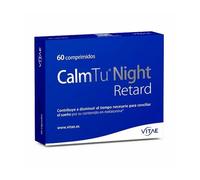 Vitae CalmTu Night Retard – Melatonina retardada 1,95 mg y Valeriana – 60 cápsulas