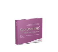 VITAE HEALTH INNOVATION Kyo-Dophilus Enzimas Digestivas con probióticos y enzimas digestivas (lactasa, amilasa, lipasa, proteasa), 15 Cápsulas