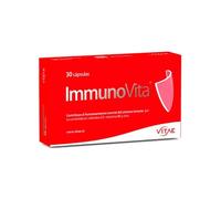 Vitae ImmunoVita – Betaglucanos de levadura, vitamina D3, B6 y zinc – 30 cápsulas