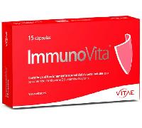 Vitae Immunovita Refuerzo Inmunológico con Betaglucanos 15 Cápsulas